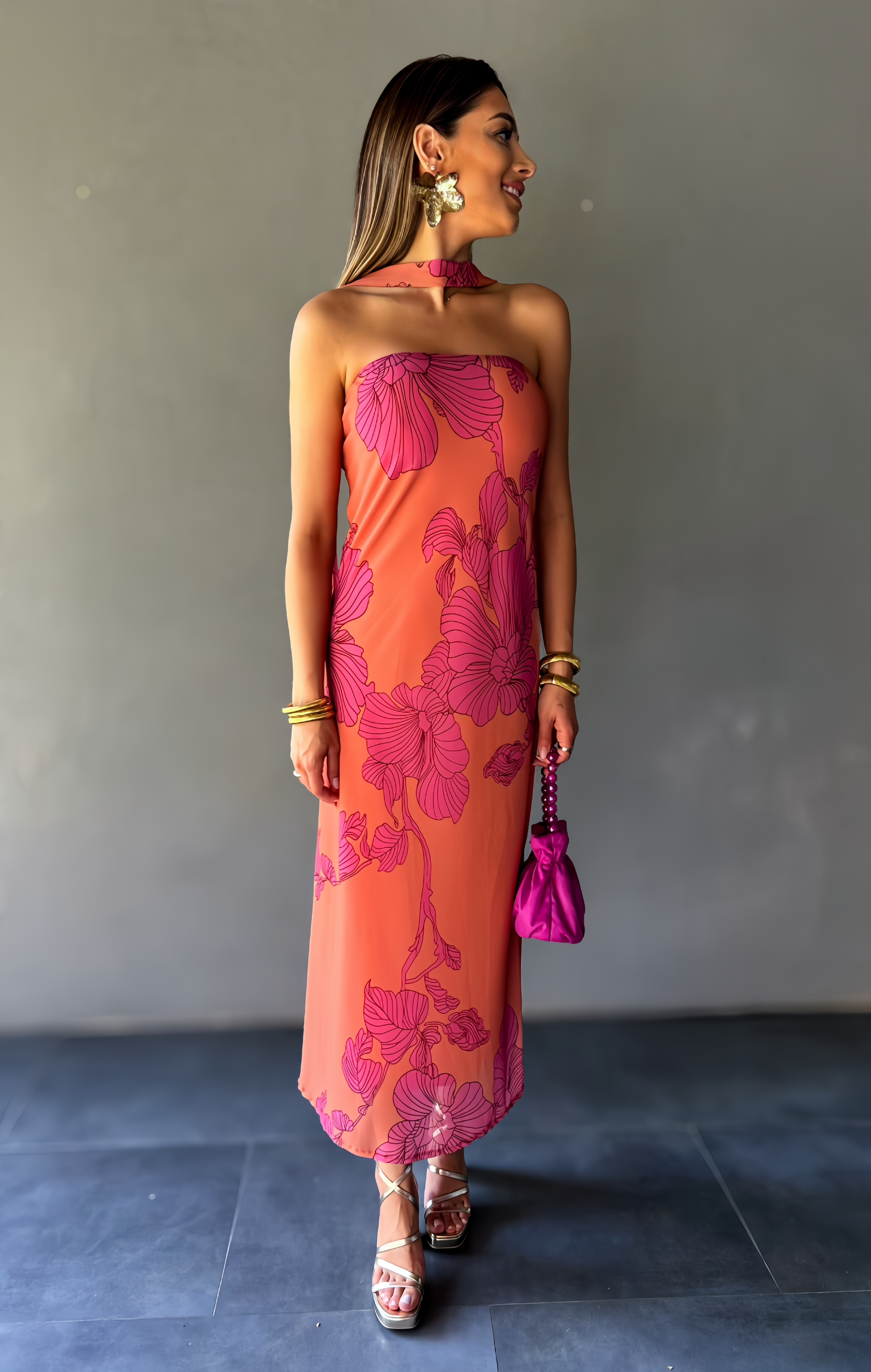 Drixa Golden Papaya Dress