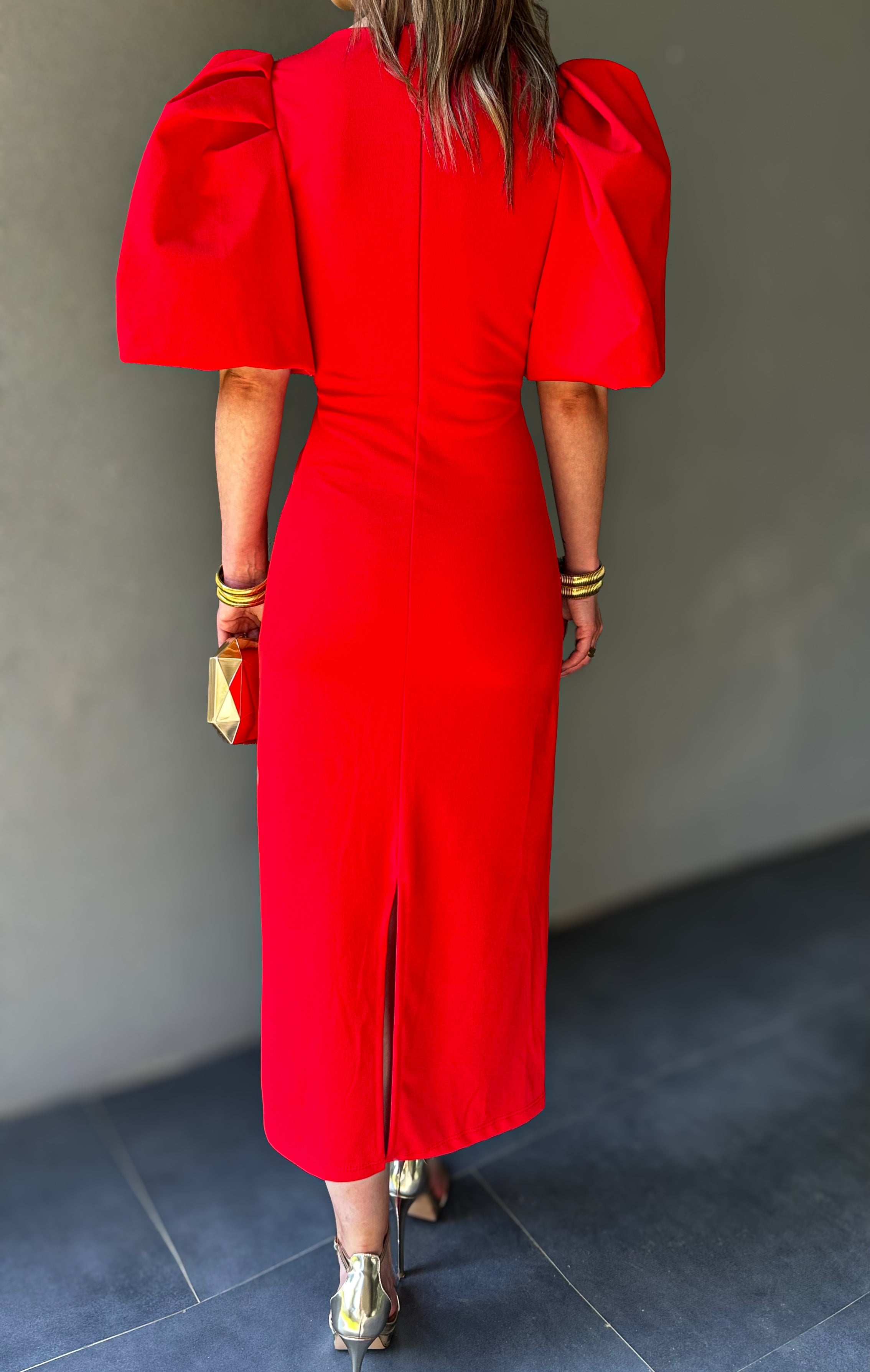 Amanda Scarlet Breeze Dress