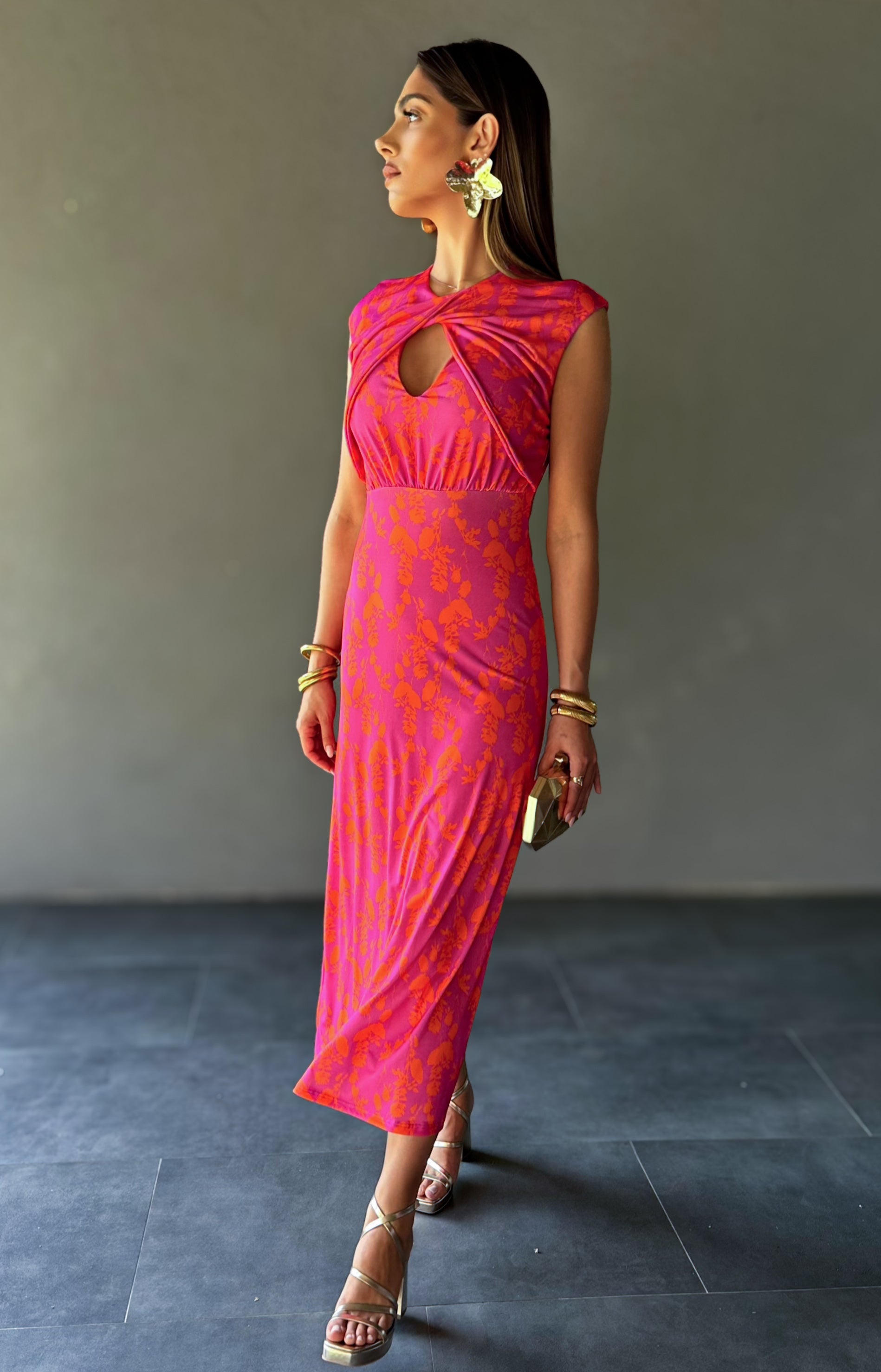 Miraya Flame Dress