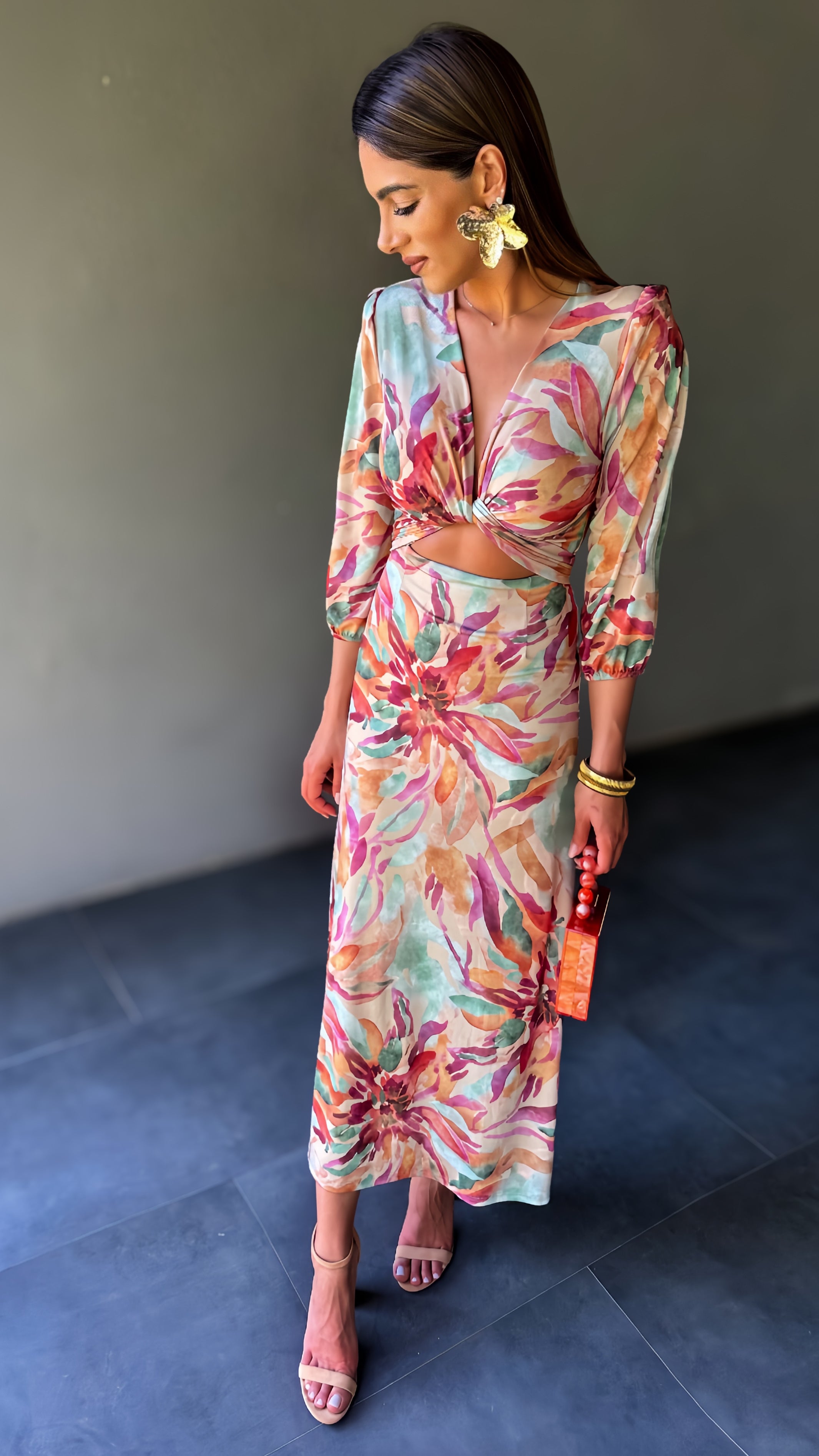 Liora Tropical Bloom Dress