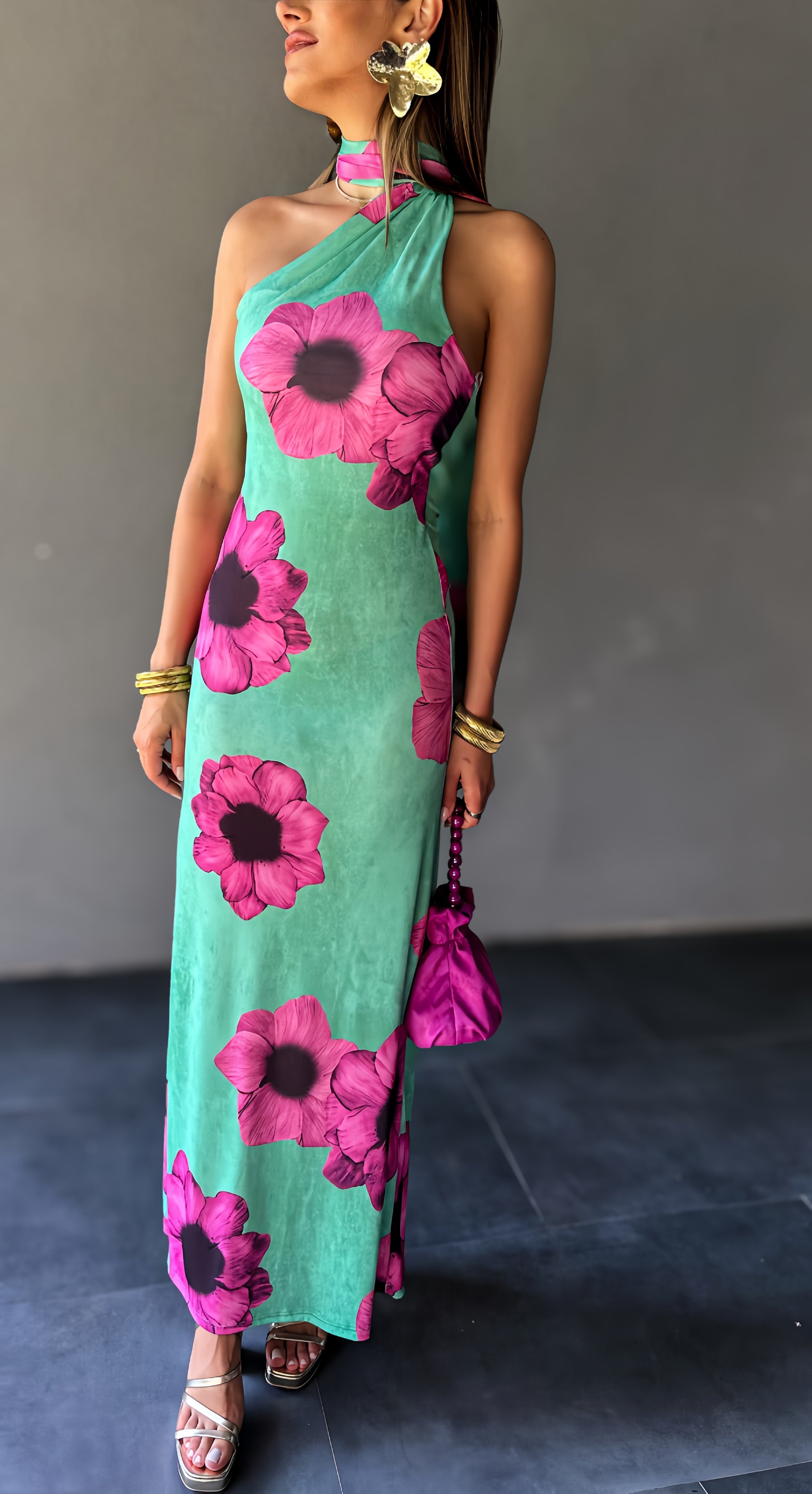 Zínia Pink Aurora Dress