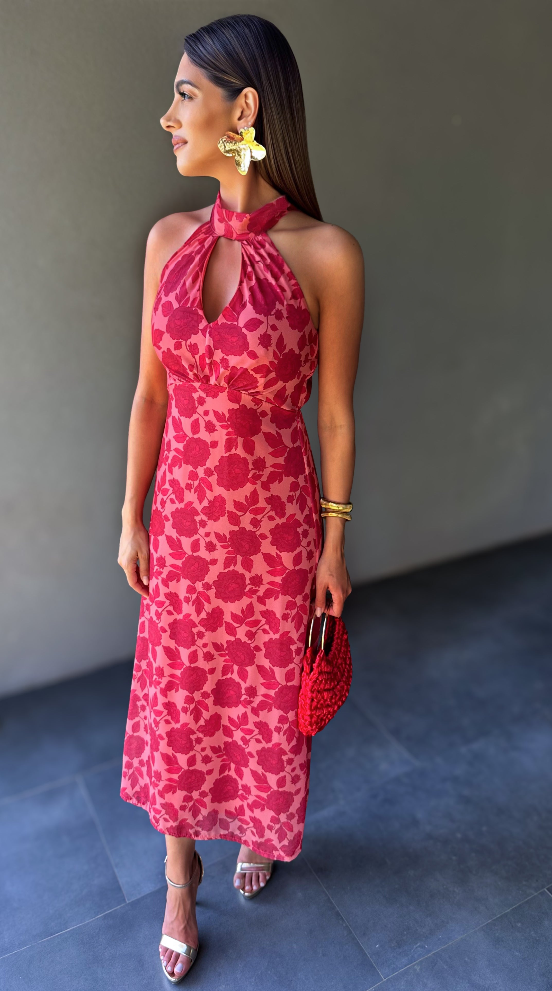 Daryna Clay Petals Dress