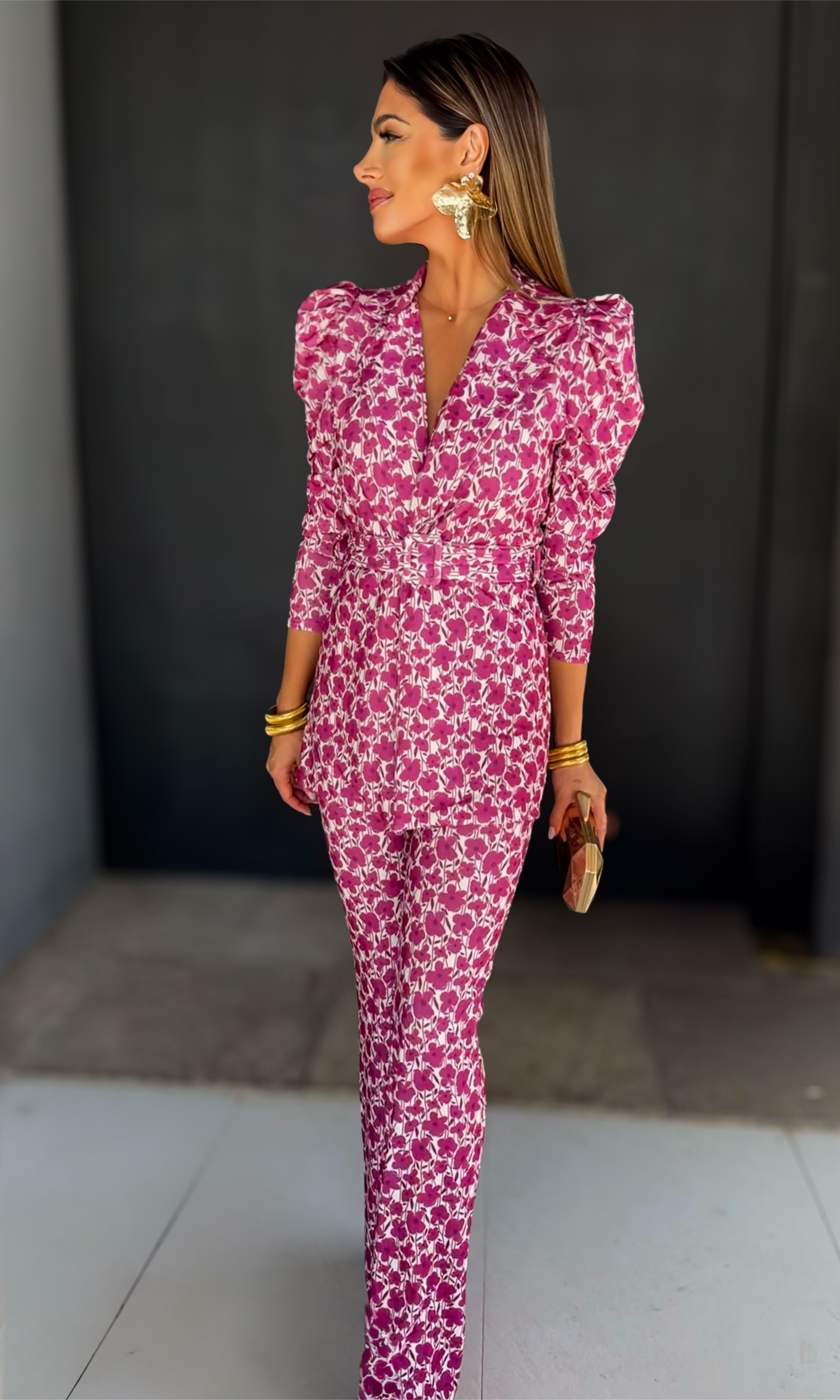 Jimena Cerise Bloom Set