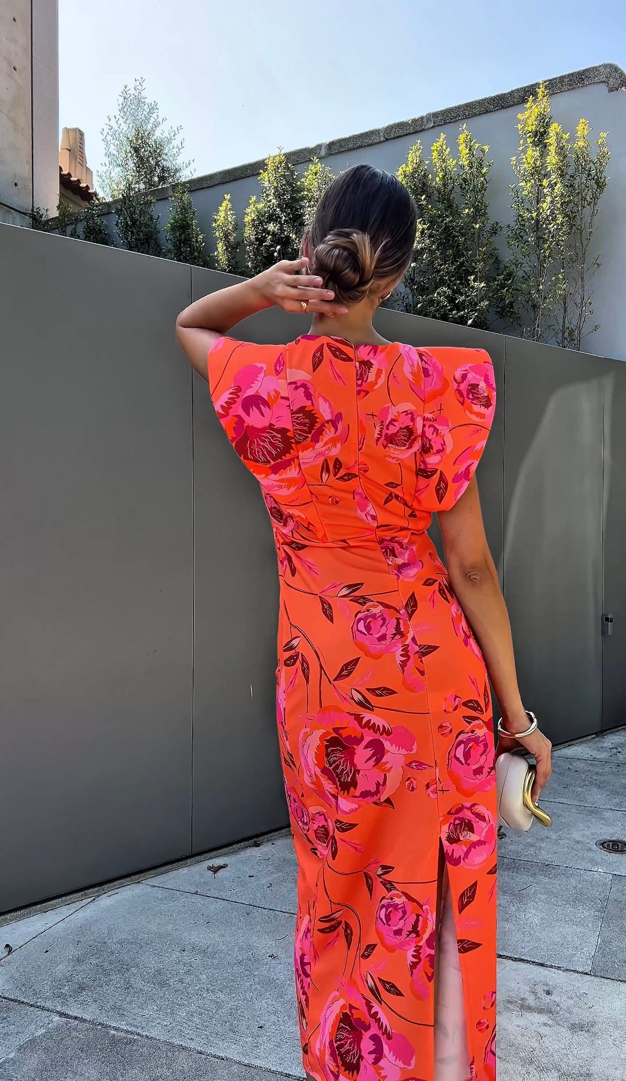 Olia Painted Garden Dress