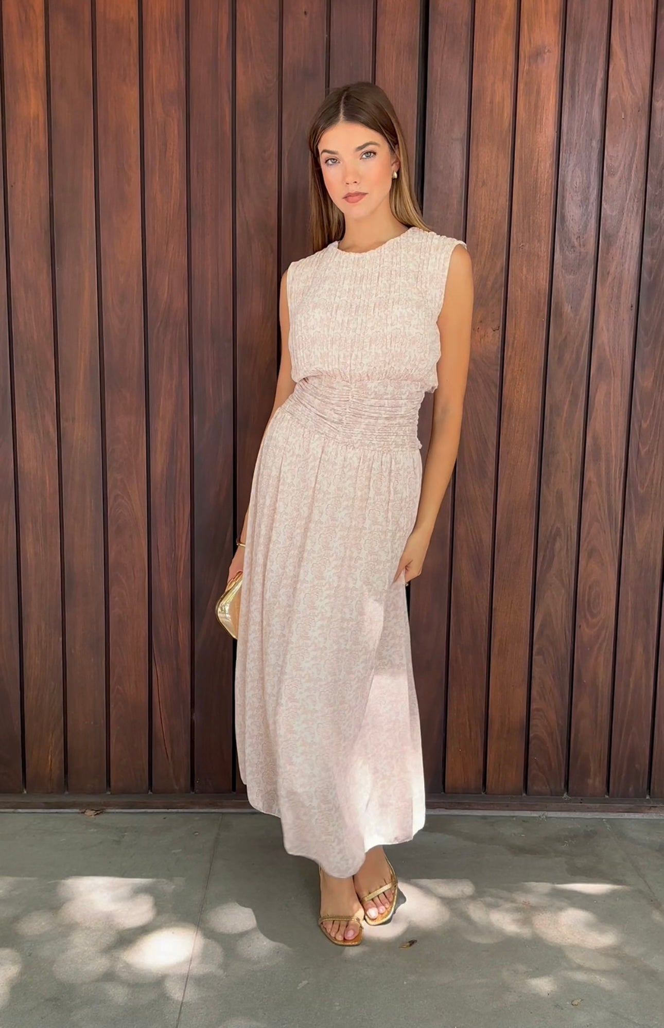 Malena Snow Garden Dress