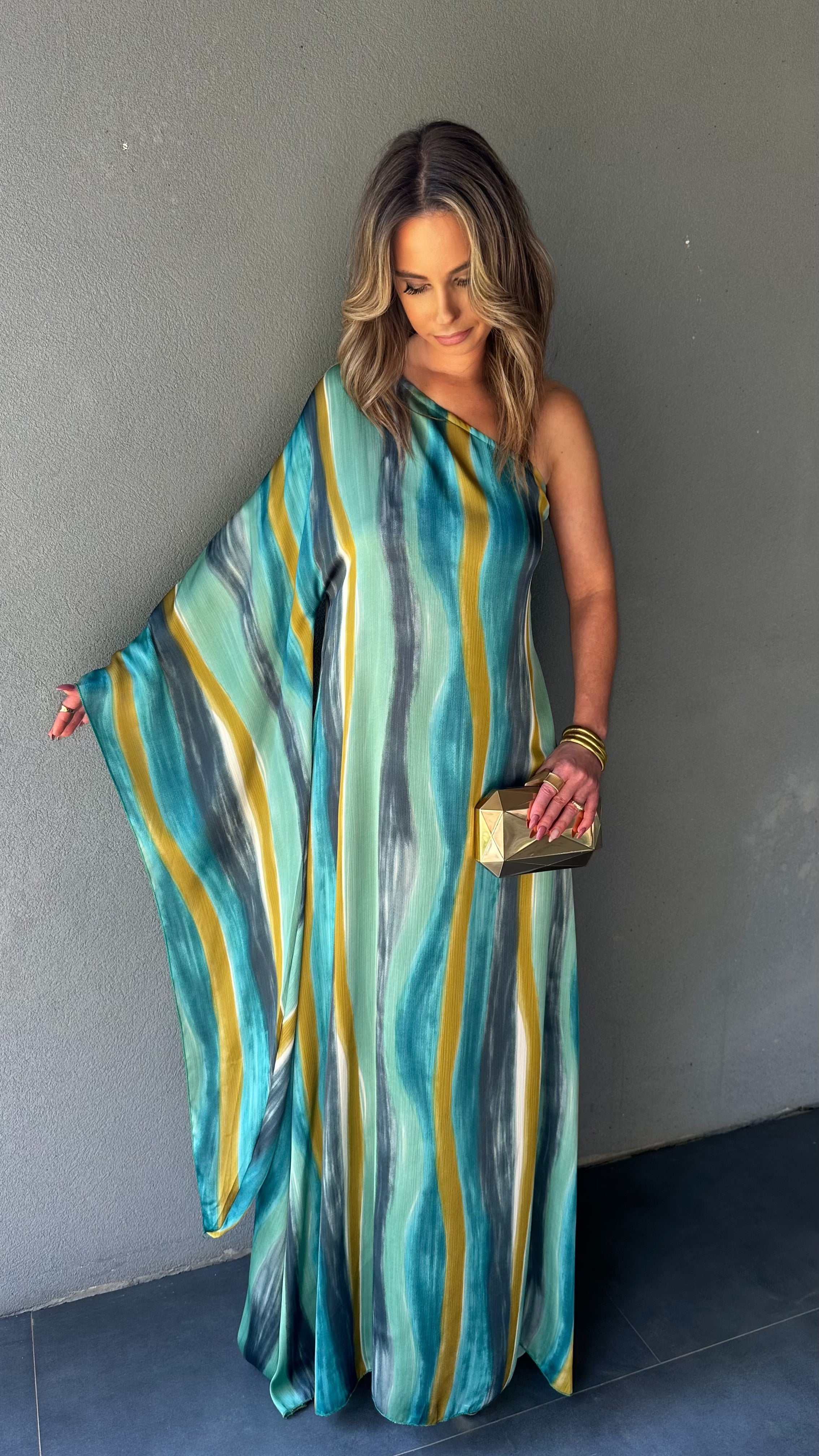 Verena Blue Eden Dress