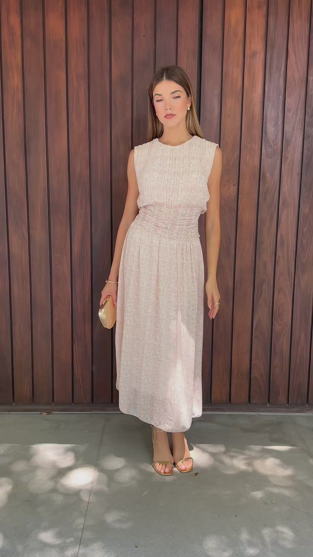 Malena Snow Garden Dress